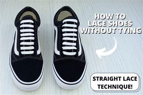 how to lace shoes so they slip on|how to lace shoes without tying.